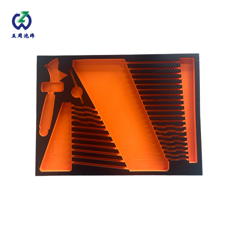 橙色波浪槽 EVA 內(nèi)襯：異形產(chǎn)品的柔性防護(hù)方案