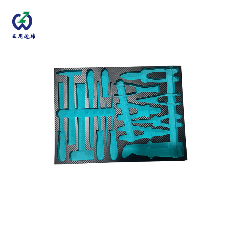 青綠色基礎(chǔ)工具 EVA 內(nèi)襯：高效收納的家用方案