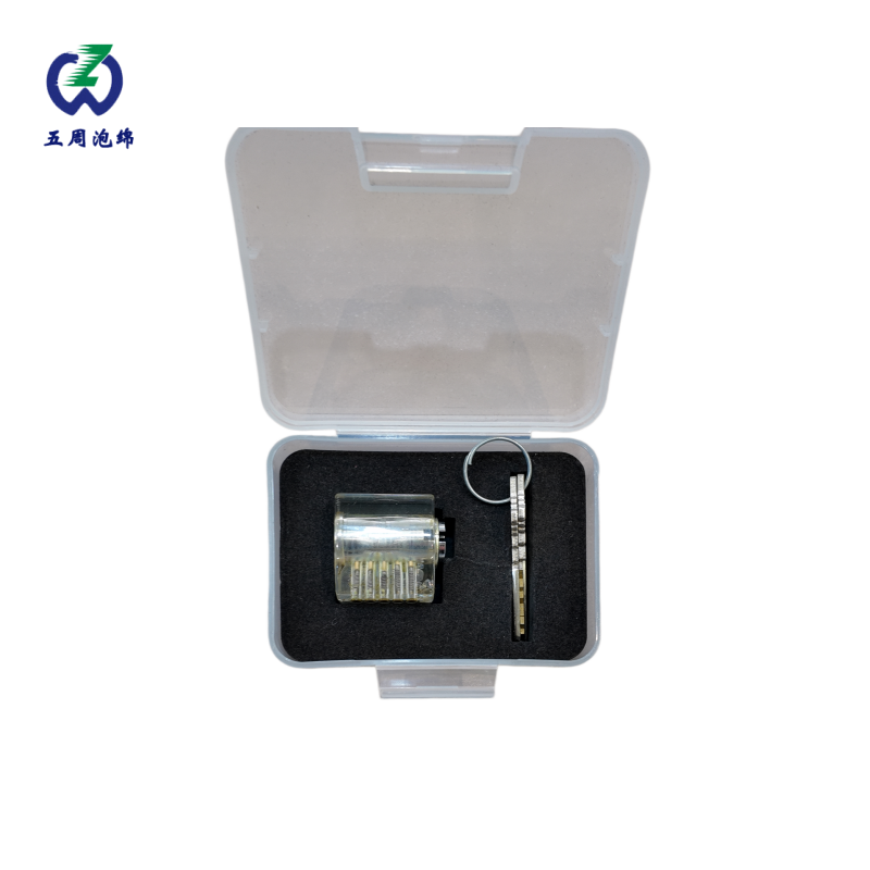 黑色鎖芯配件 EVA 內(nèi)襯：精密器件的小型防護(hù)方案